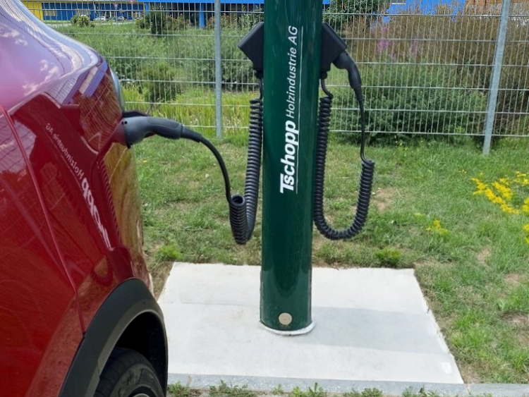 Electric car charging stations